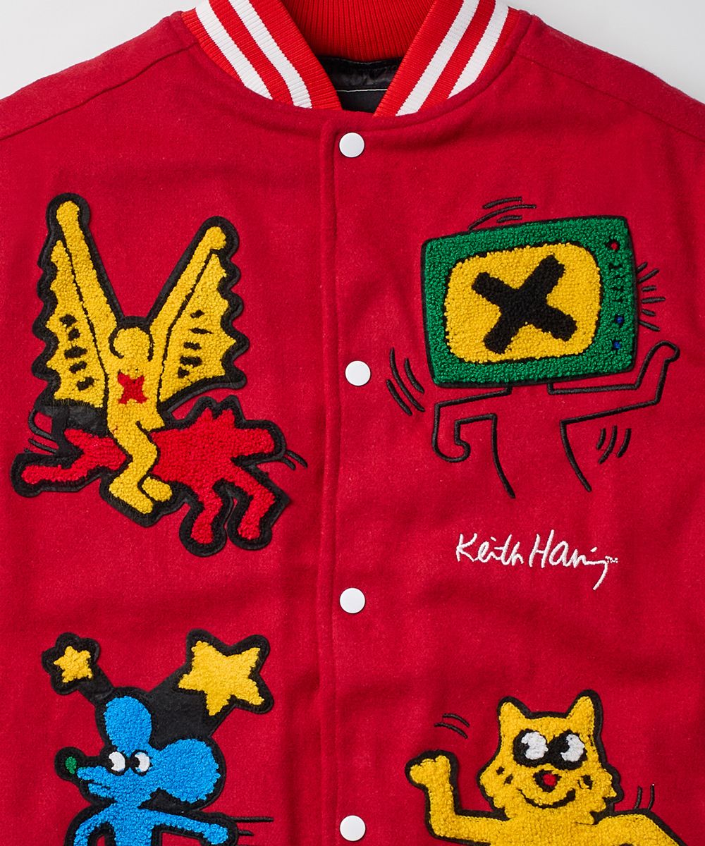 Red KH Varsity Jacket
