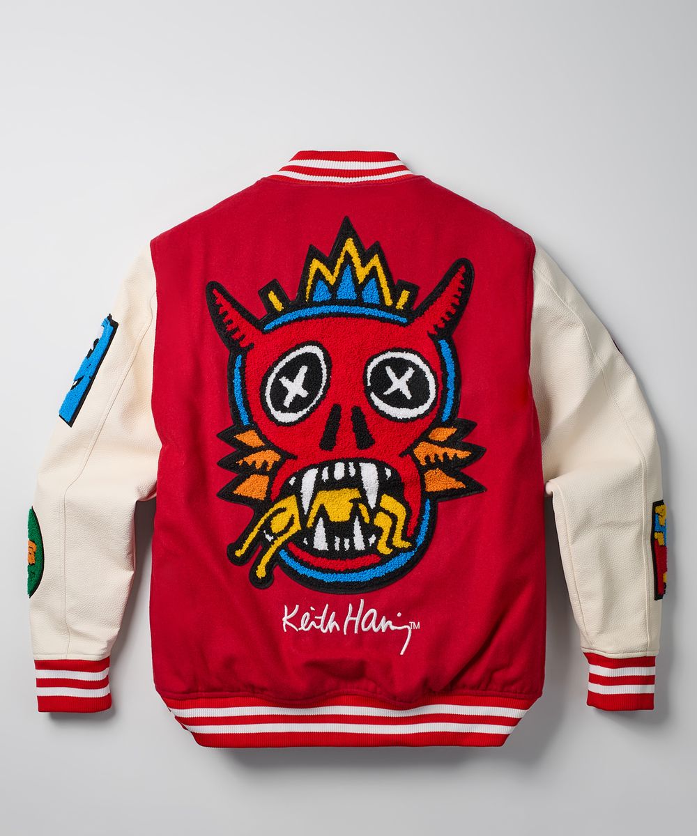 Red KH Varsity Jacket