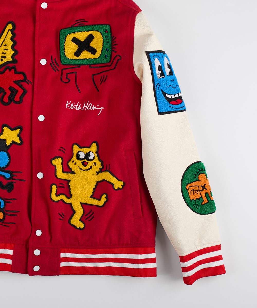 Red KH Varsity Jacket