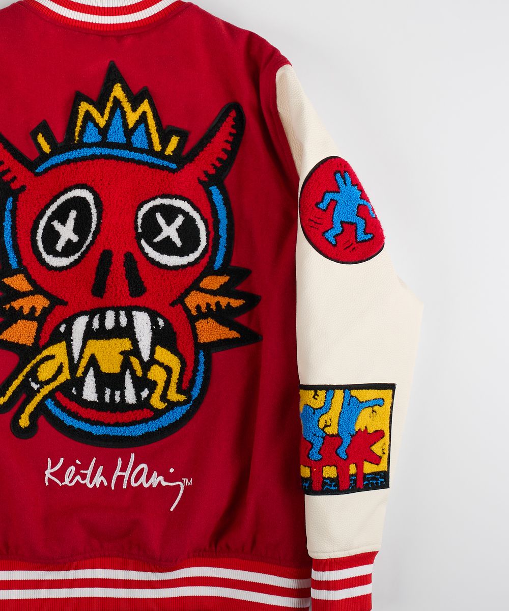 Red KH Varsity Jacket