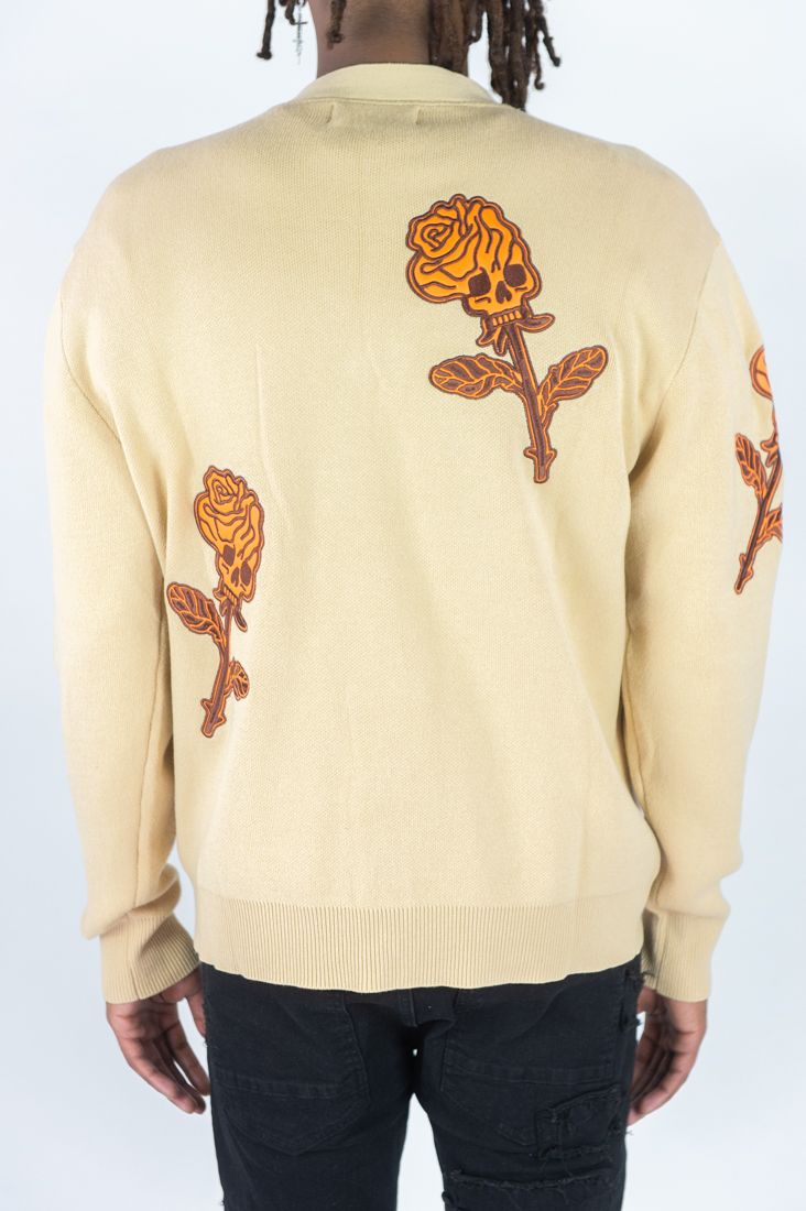 Love Cardigan Sweater - Khaki