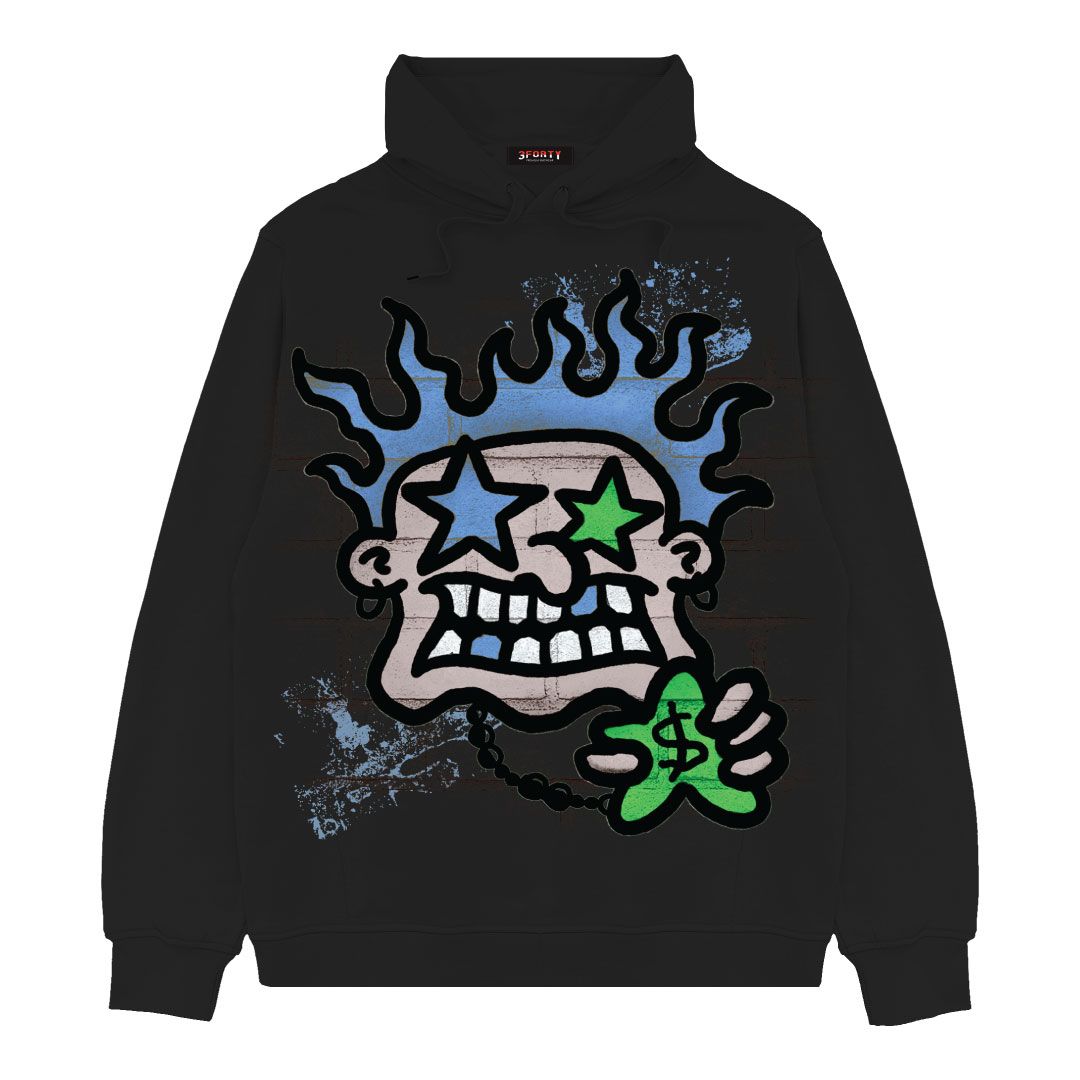 Men Starry Eyes Hoody