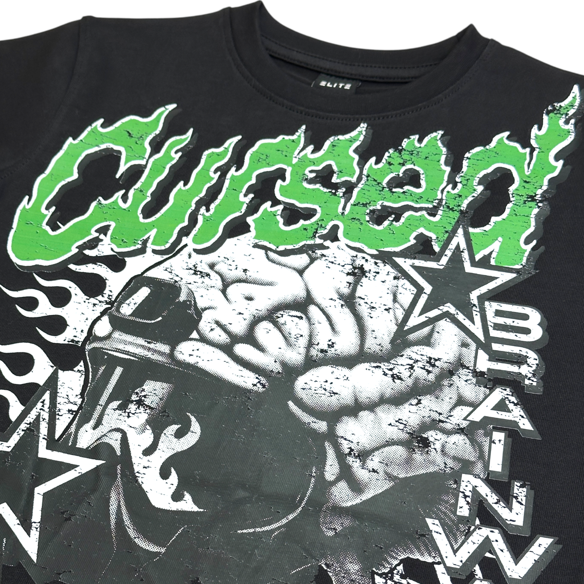 Kids Cursed Cropped T-Shirt