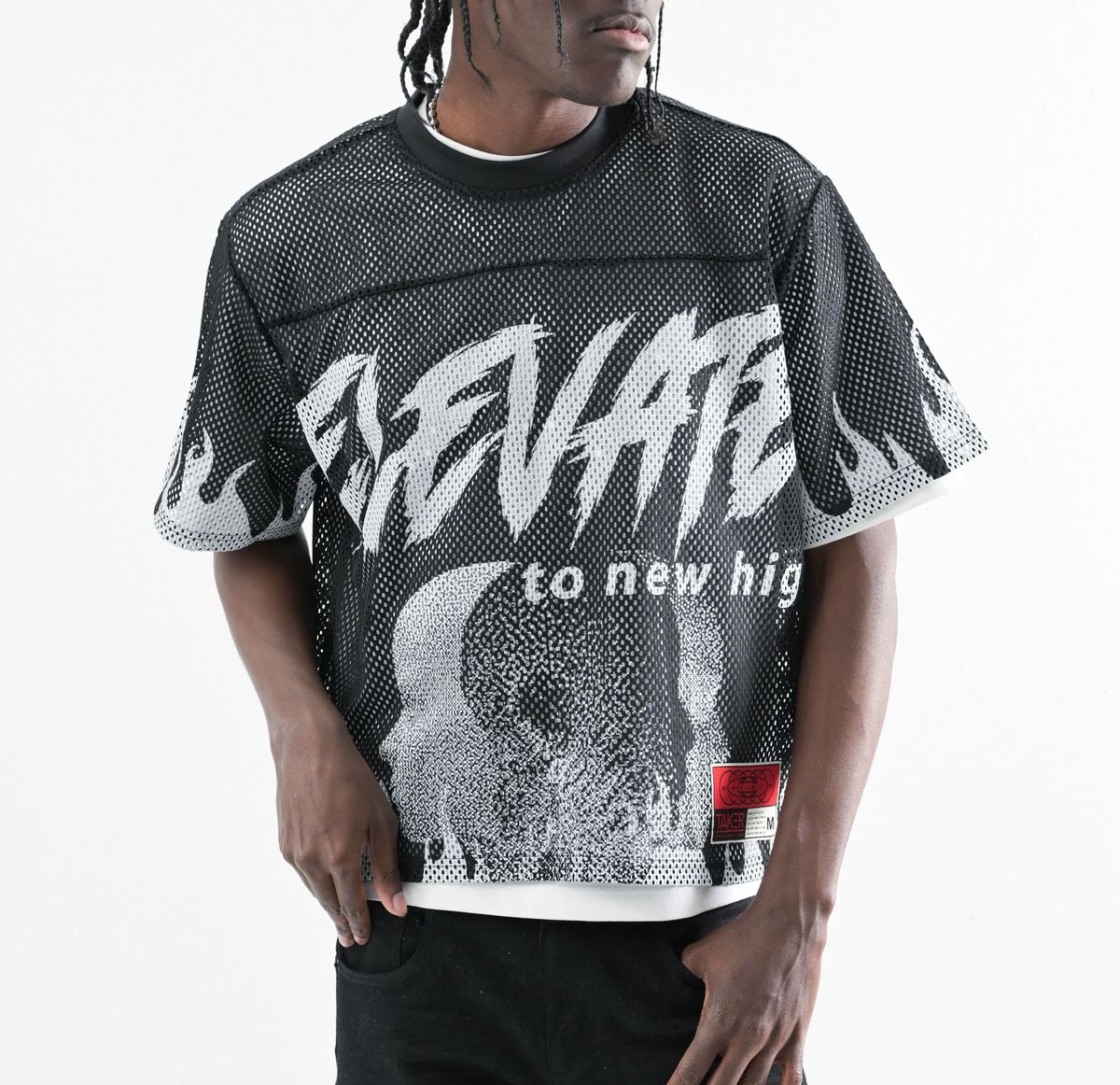 Elevate Crop Jersey Shirt