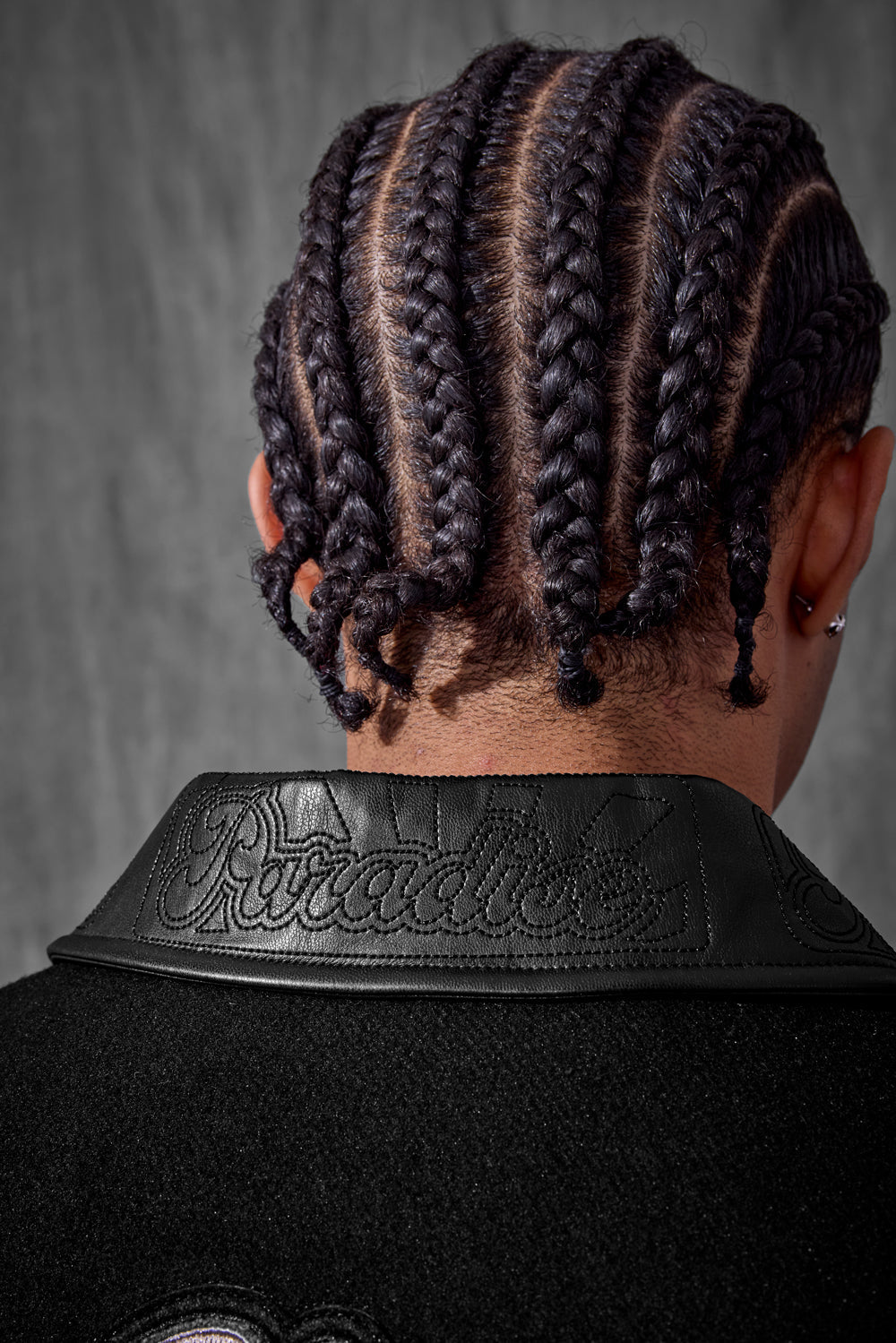 SYIP Noir Varsity Jacket