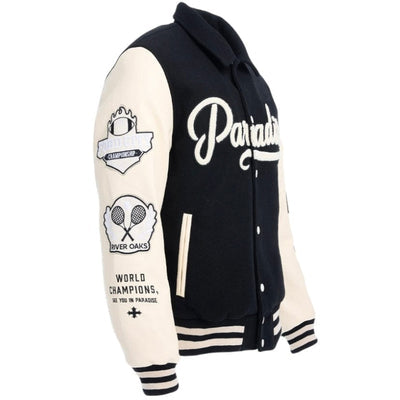 SYIP Paradise Varsity Jacket - Black