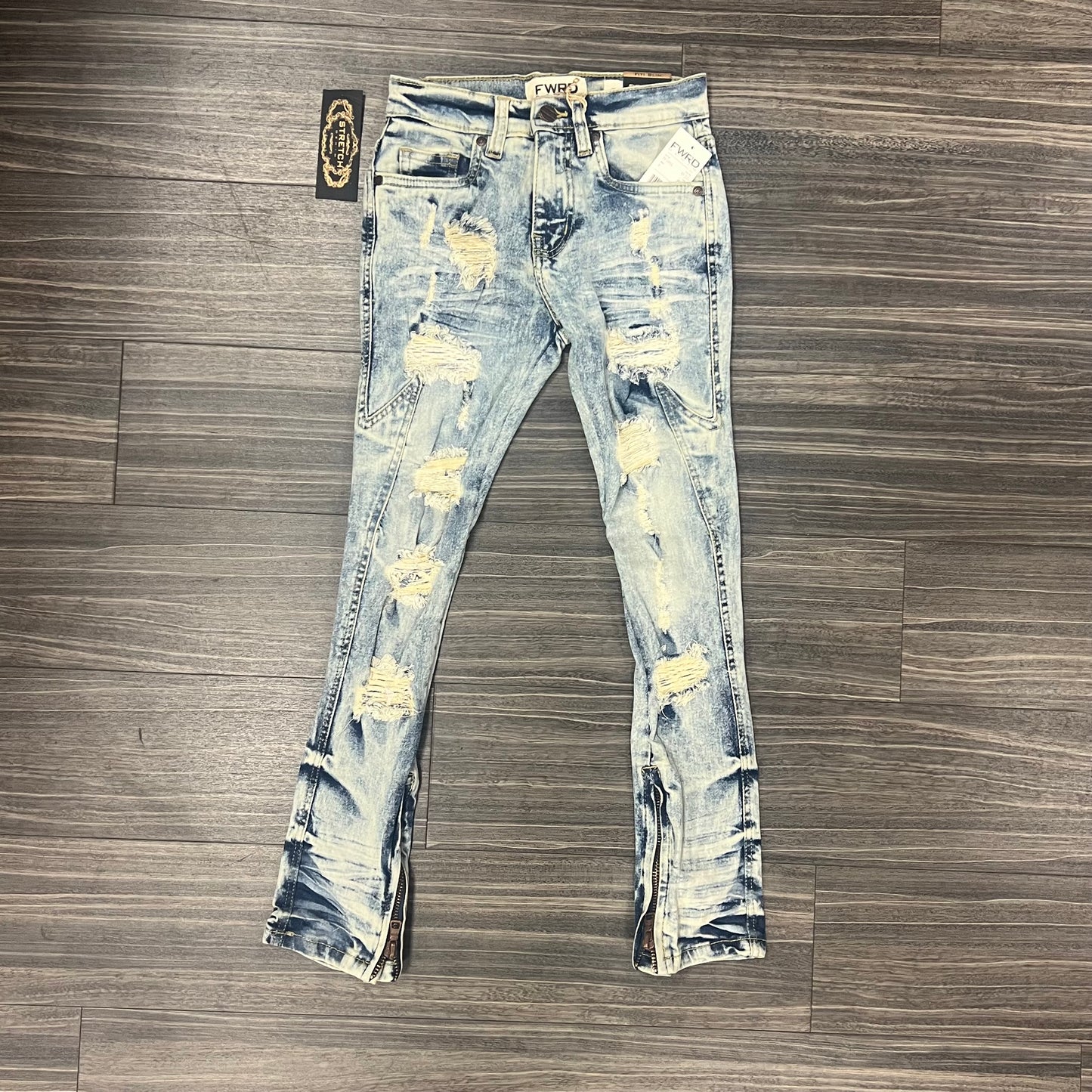 Kids Ice Tent Stacked Jeans