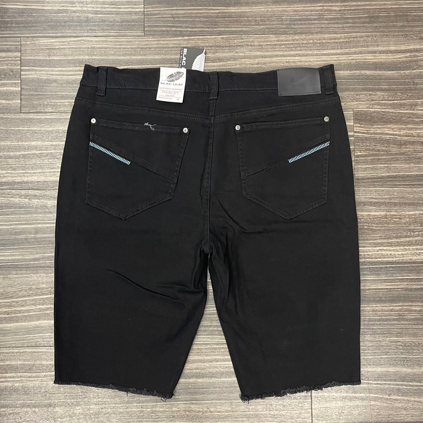 Blac Leaf Paisley Twill Shorts