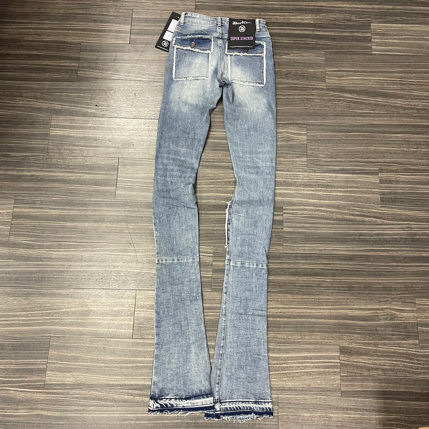 Savant Stacked Jeans Lt/Wash