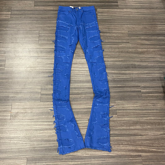 Super Stacked Denim/Royal