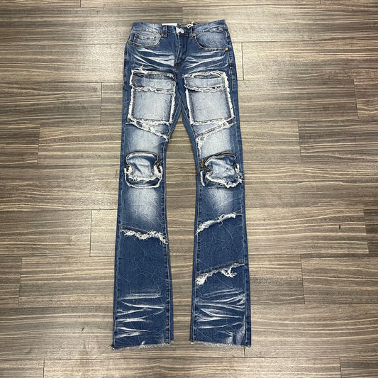 Stacked Flare/M.Blue