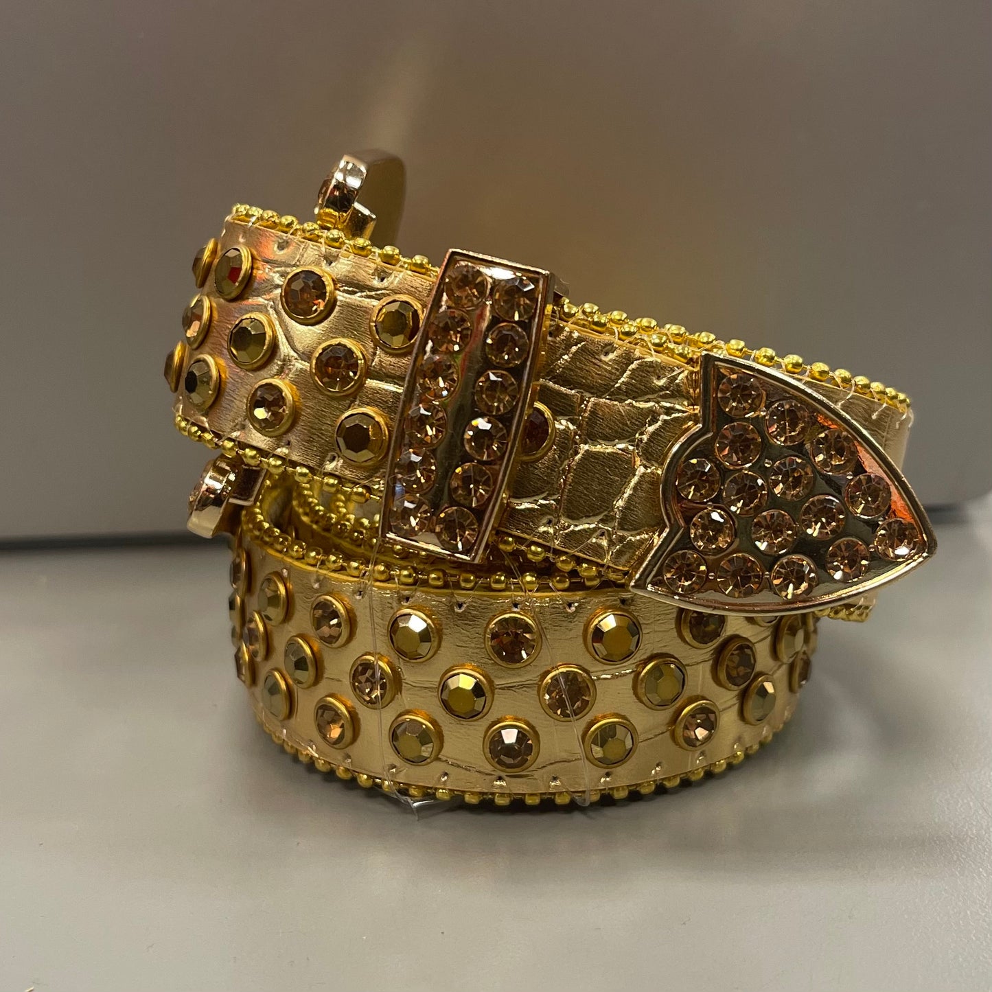 Elite Gold Studded Belt