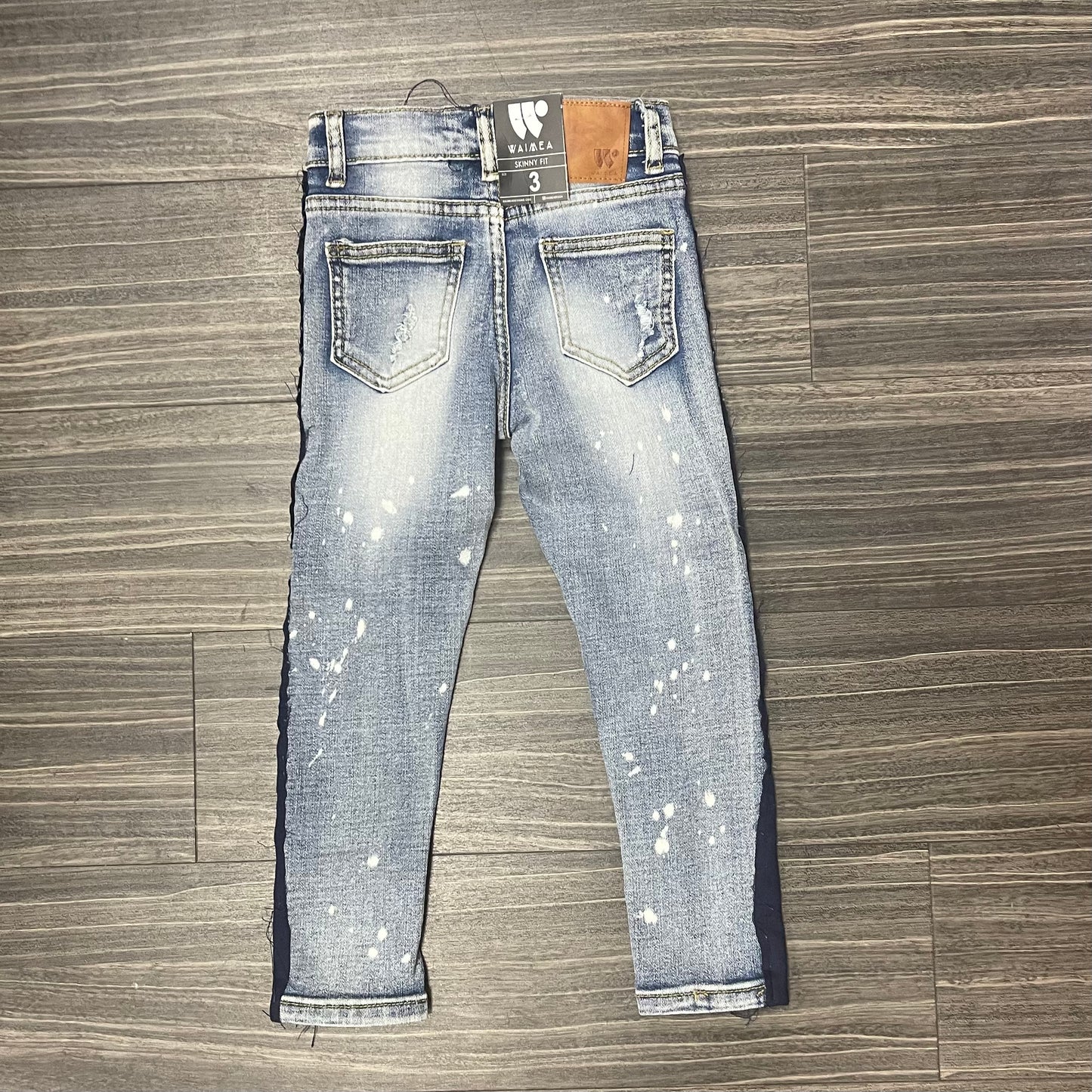 Blue Wash Skinny Fit Jeans