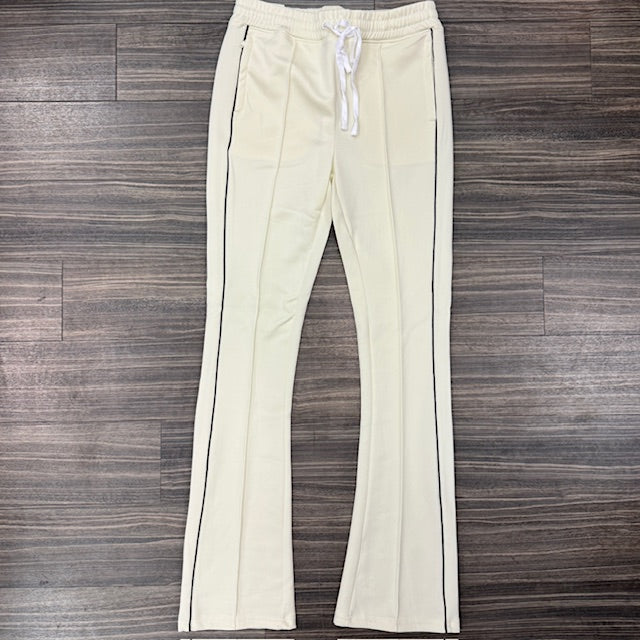RM Stacked Joggers - Cream