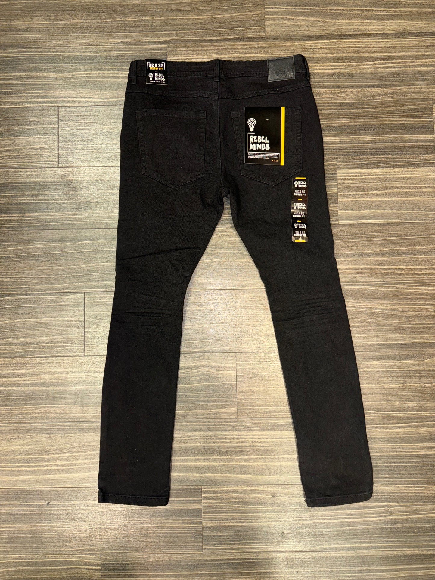 Twill Black Jeans