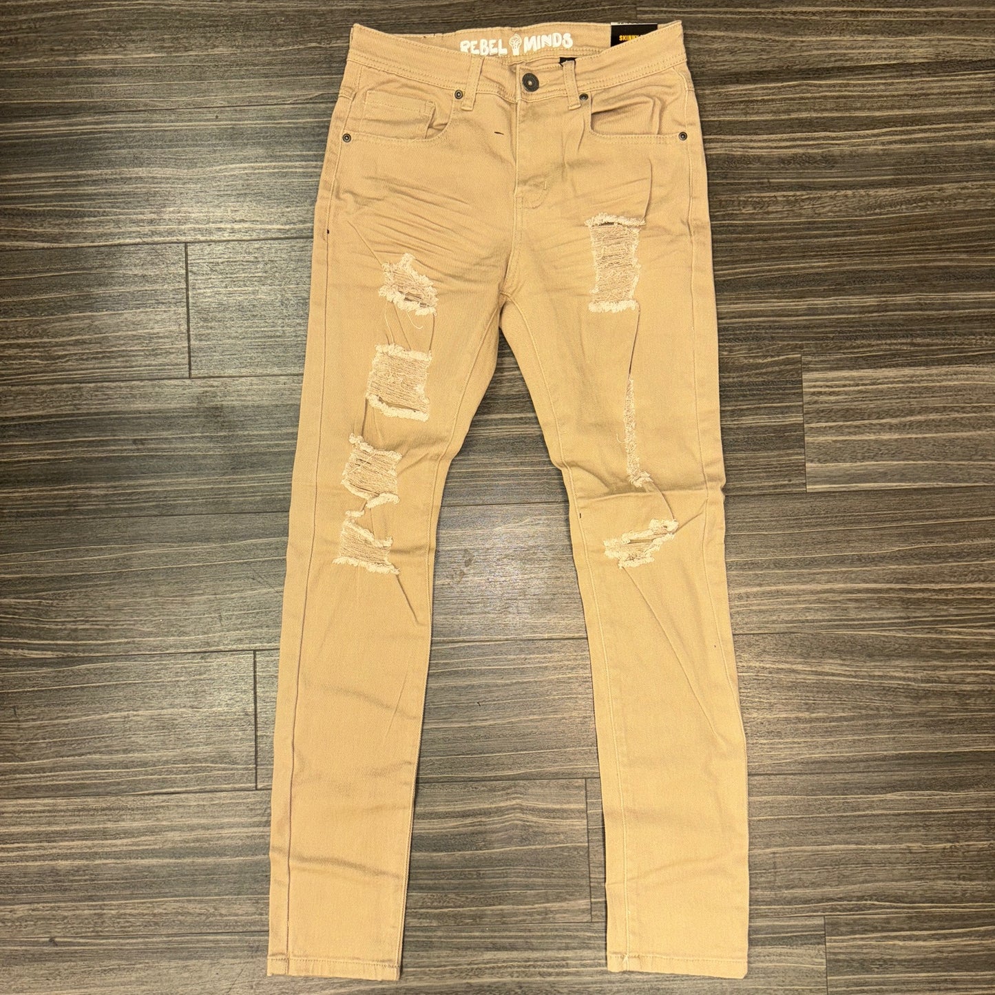 Twill Khaki Jeans