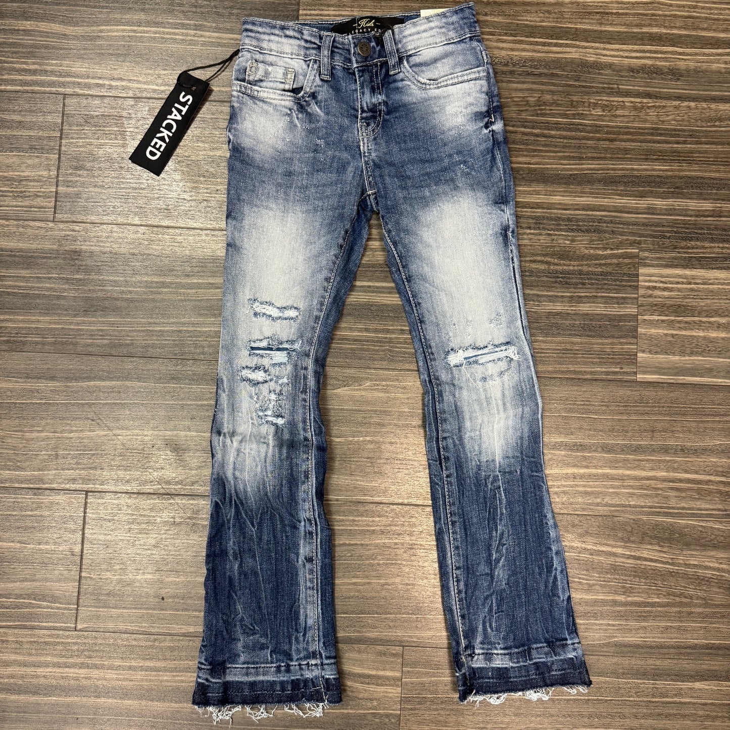 JC M/Blue Stacked Jeans