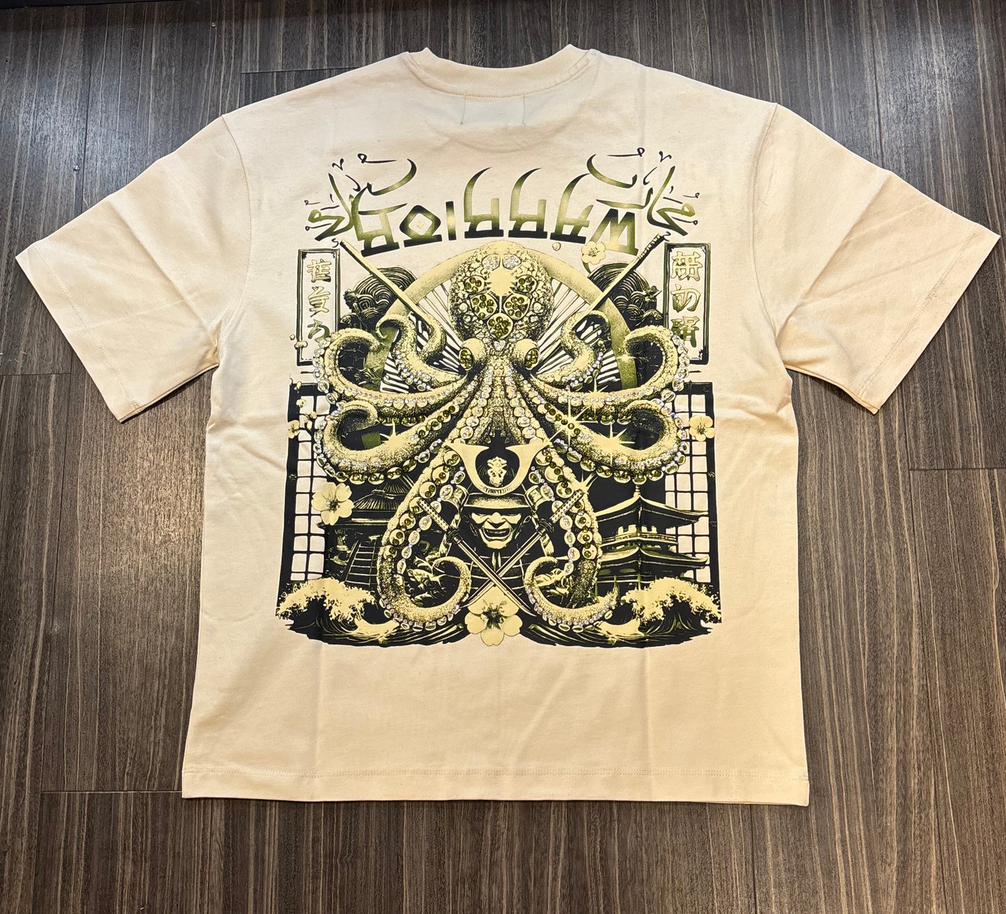 Octopus Rhinestone T-Shirt