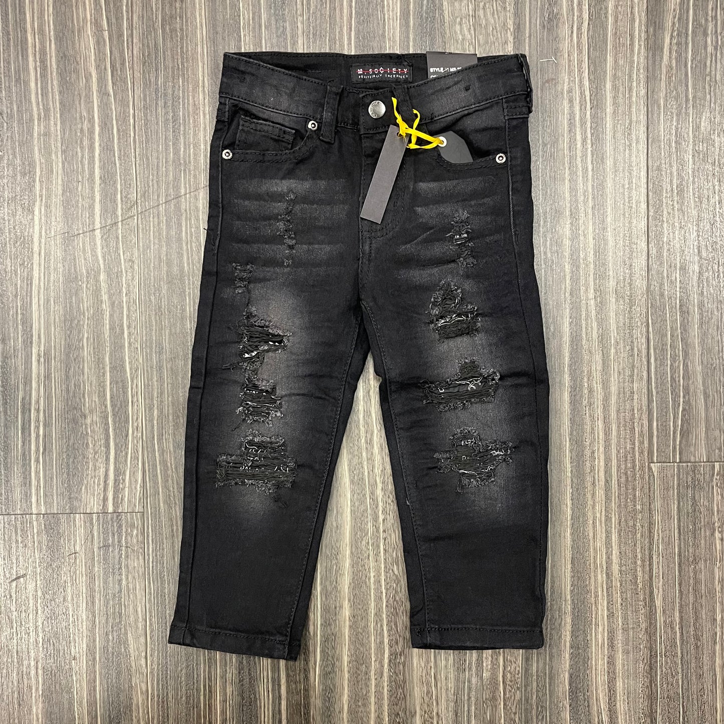 Denim Fashion Jeans Black