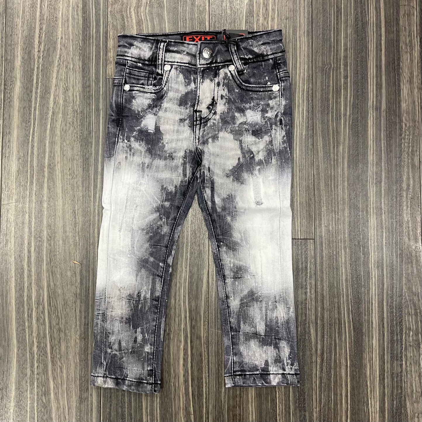 Exit Smoke Grey Fade Jeans