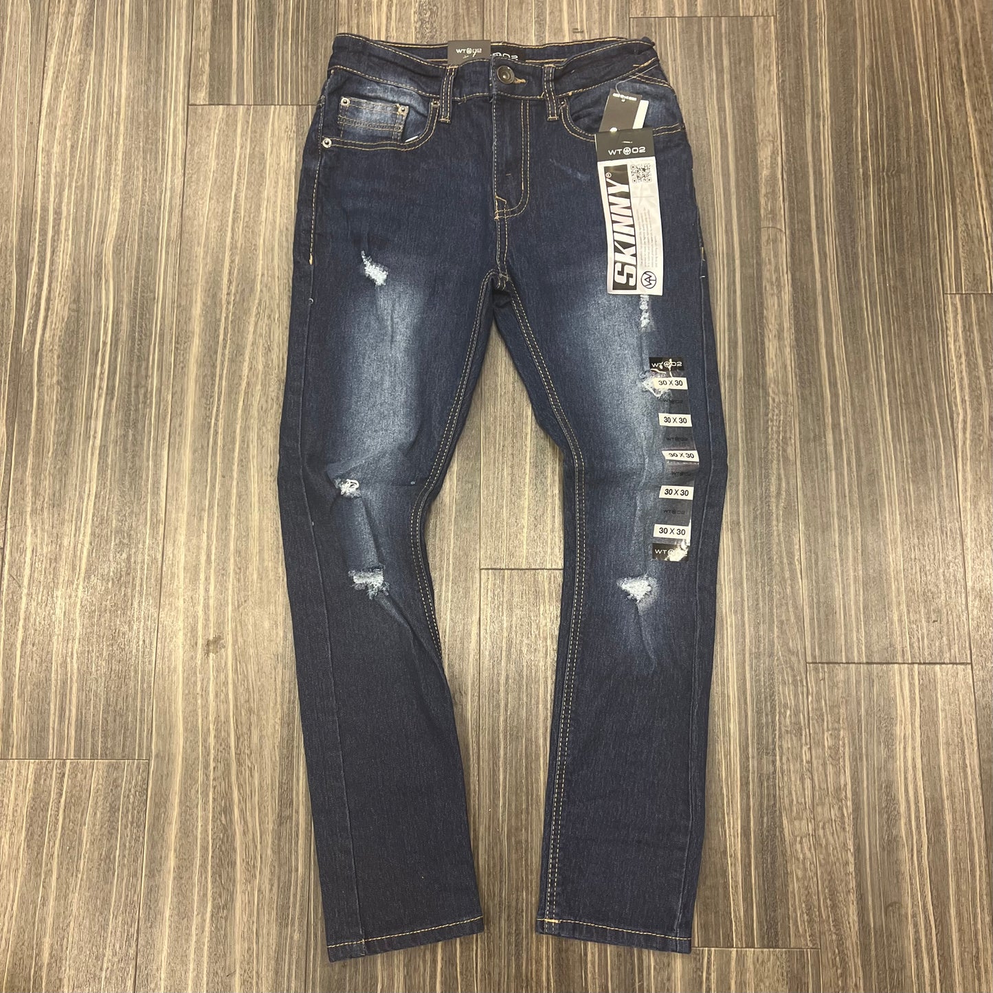 Kids Stretch Denim Light/Sand/Blu