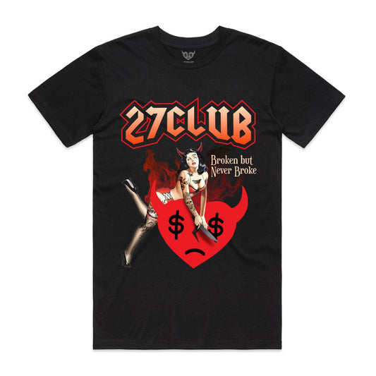 27 Club Horned Heart T-Shirt
