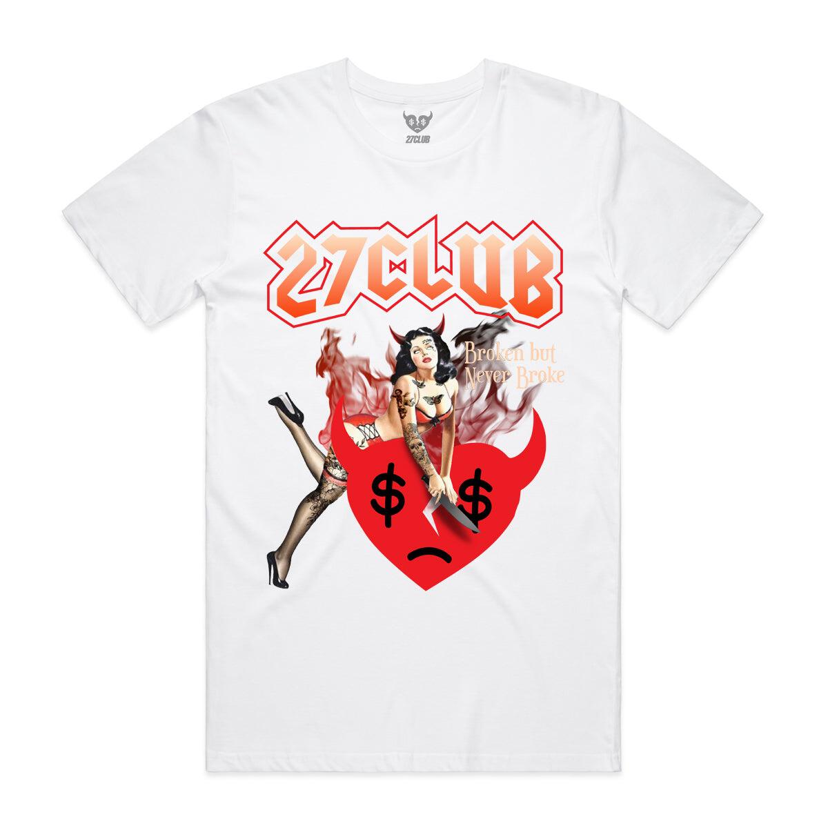 27 Club Horned Heart T-Shirt