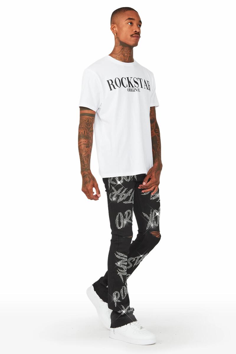 Rockstar Stacked Jeans
