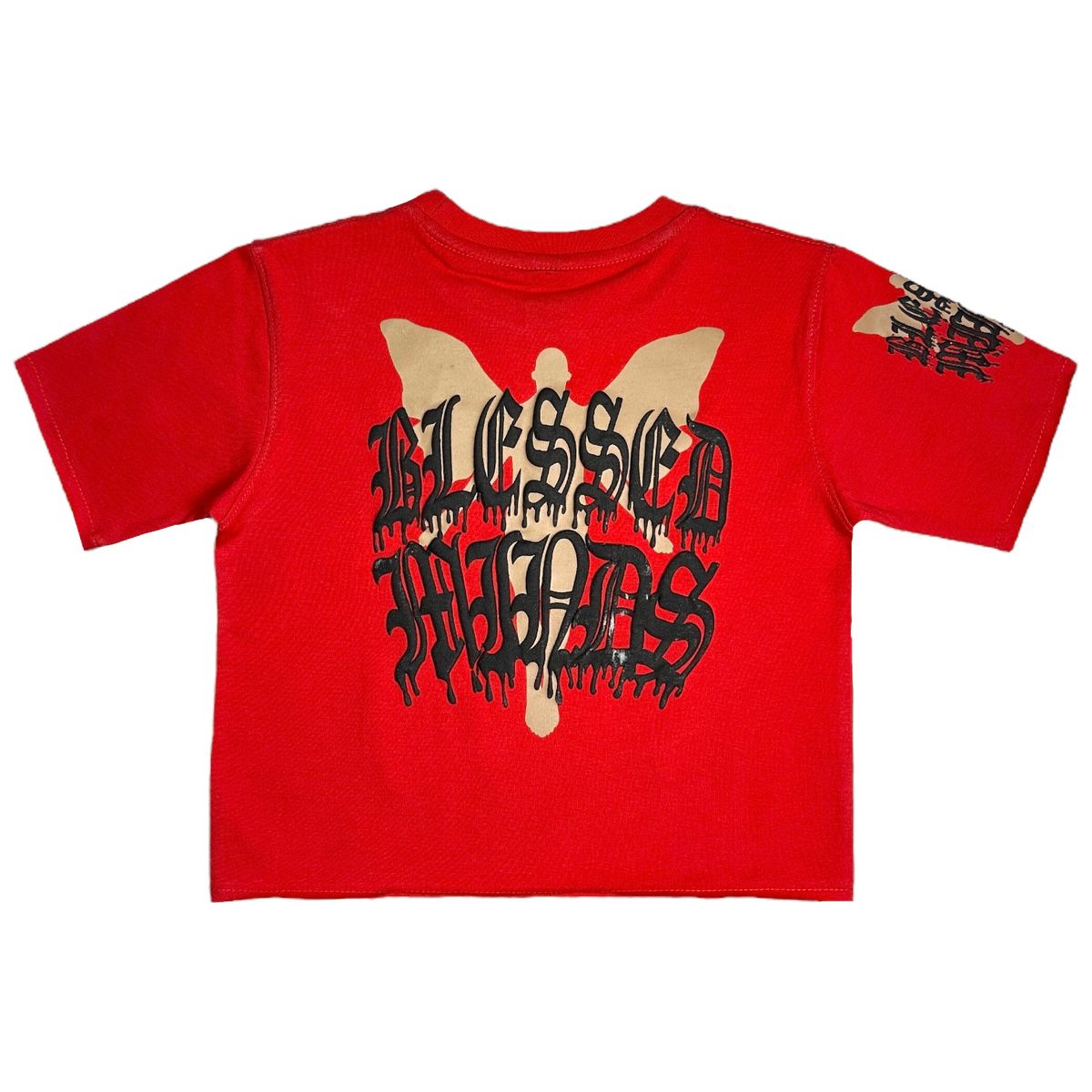 Kids Blessed Minds Cropped T-Shirt