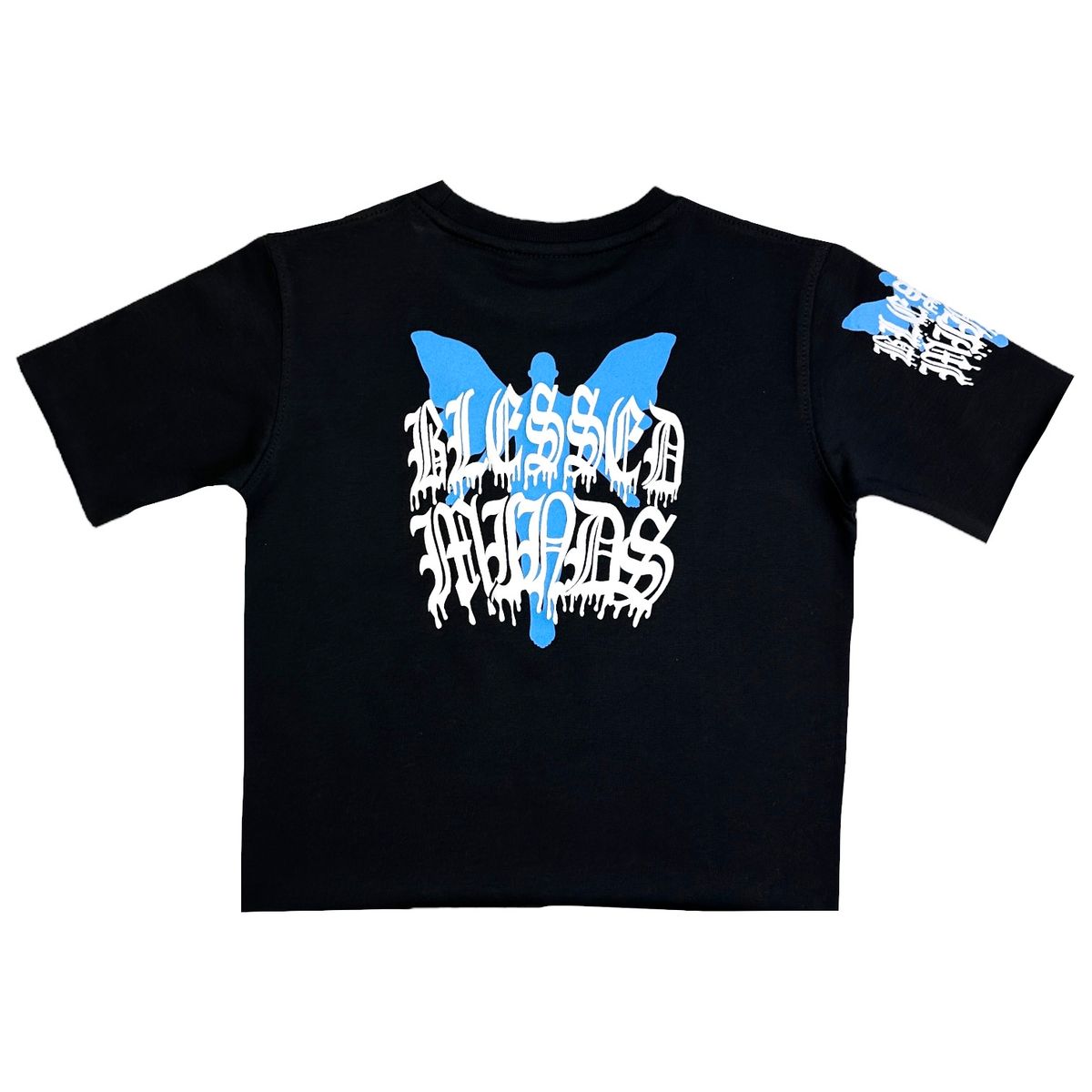 Kids Blessed Minds Cropped T-Shirt