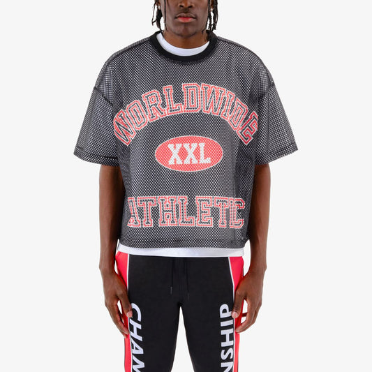 CR WW Champ Crop Shirt - Black/Red