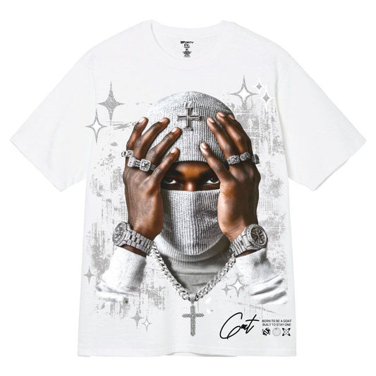 Silver Ski Mask T-Shirt