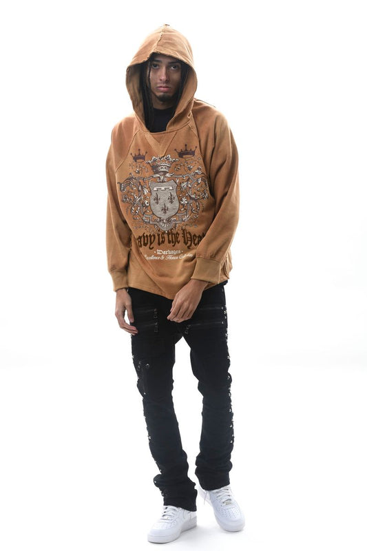 Heavy Heart Hoody - Timber