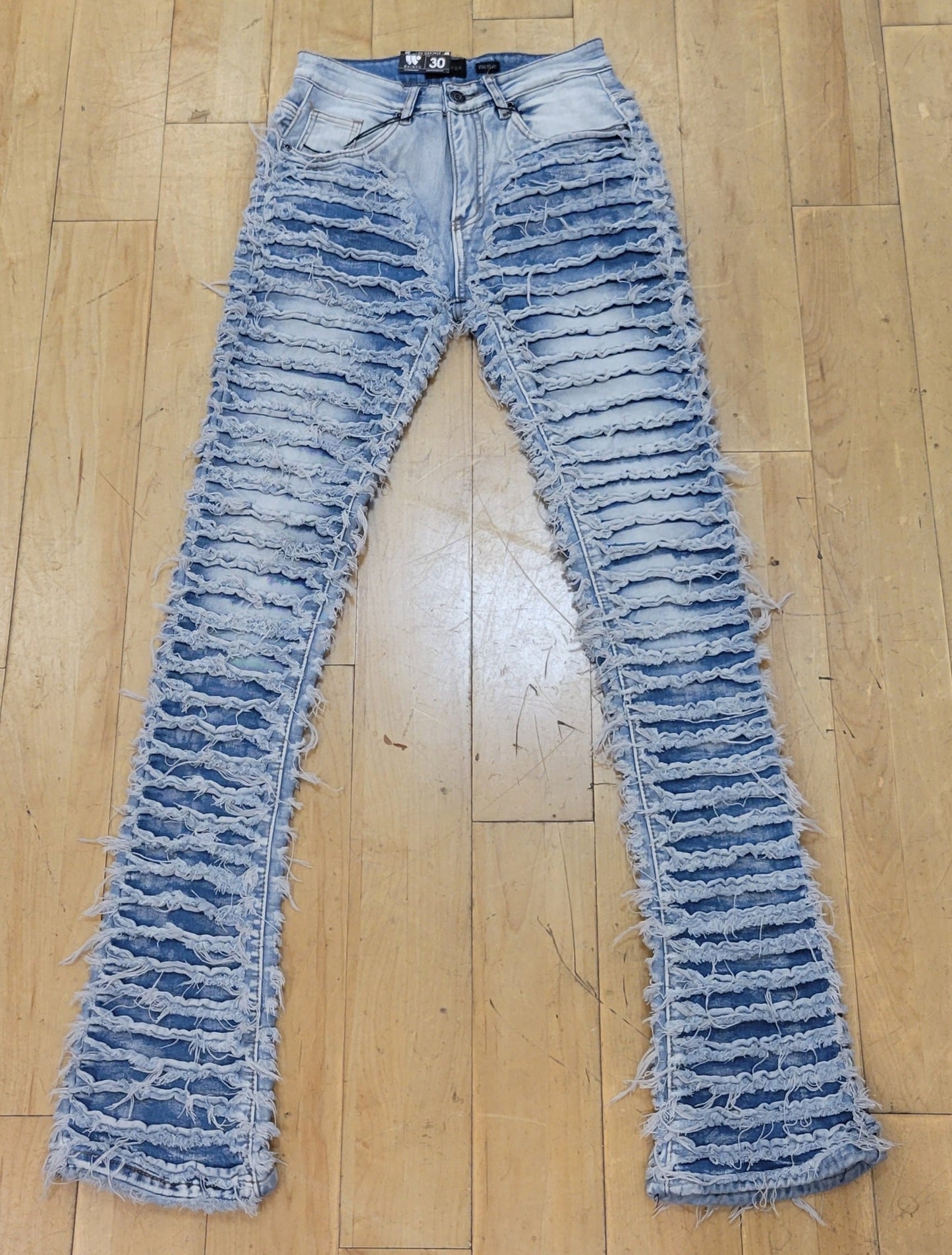 Sliced Stacked Jeans
