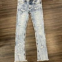 Fray & Rip Stacked Jeans