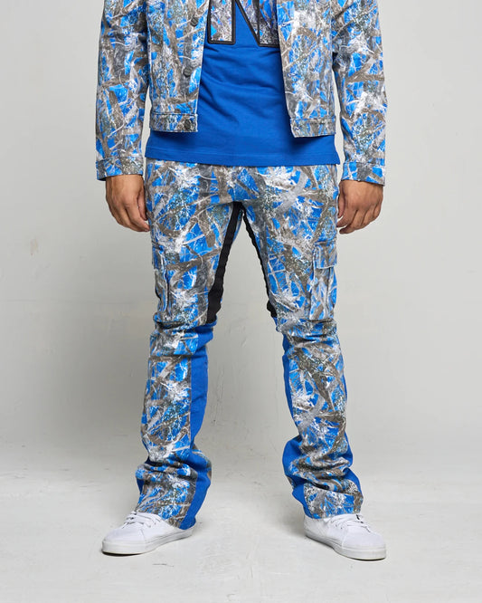 FD Colored Camo Stacked Jeans