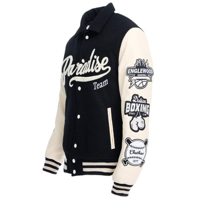 SYIP Paradise Varsity Jacket - Black
