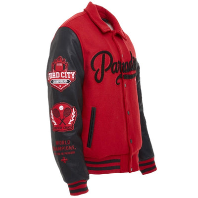 SYIP Paradise Varsity Jacket - Red