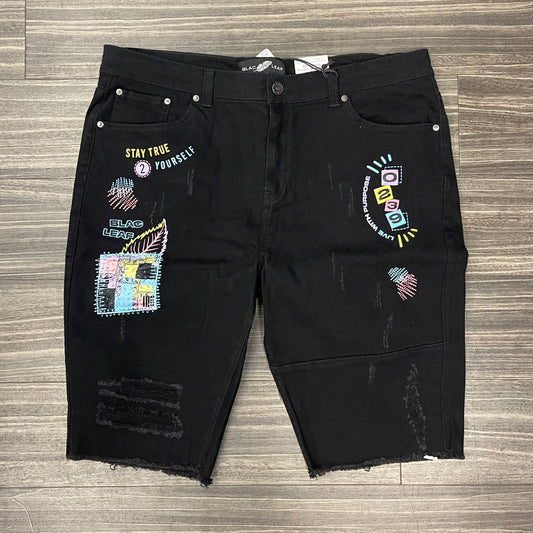 Blac Leaf Paisley Twill Shorts