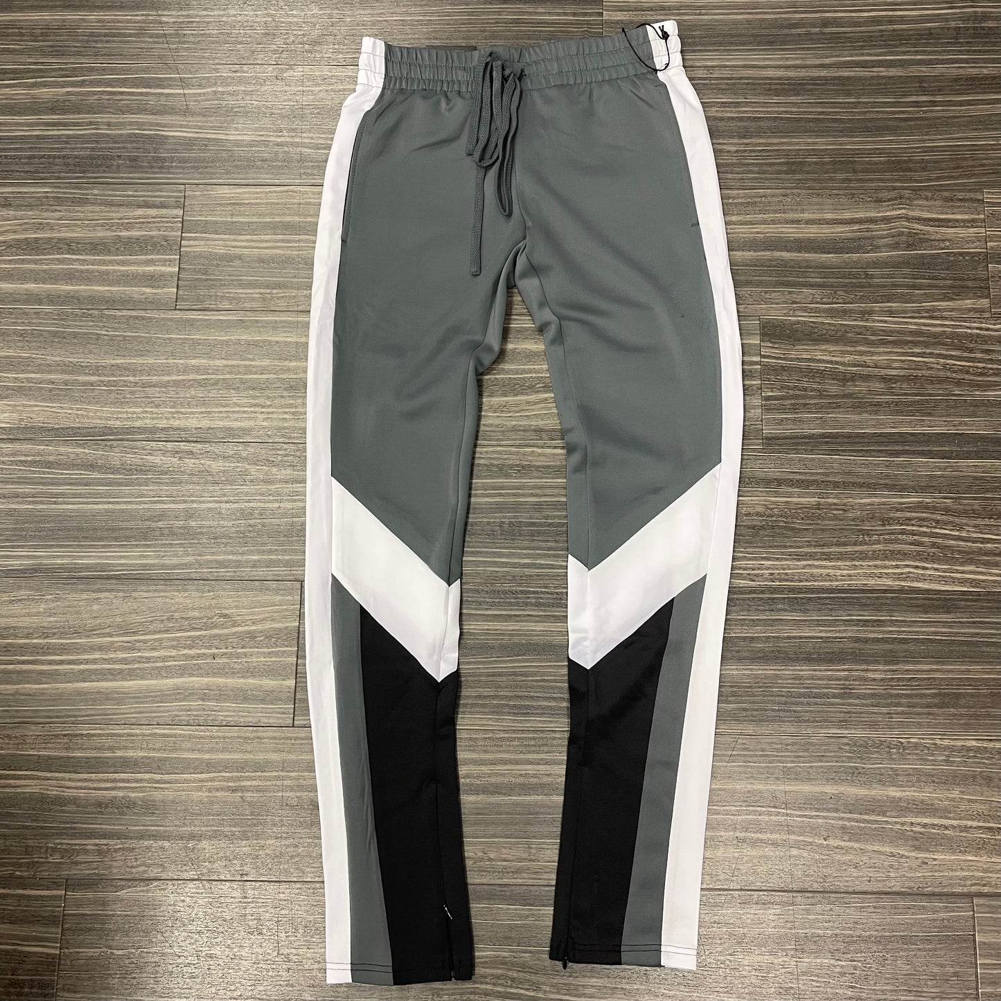 Grey/Blk/Wht Track Pants