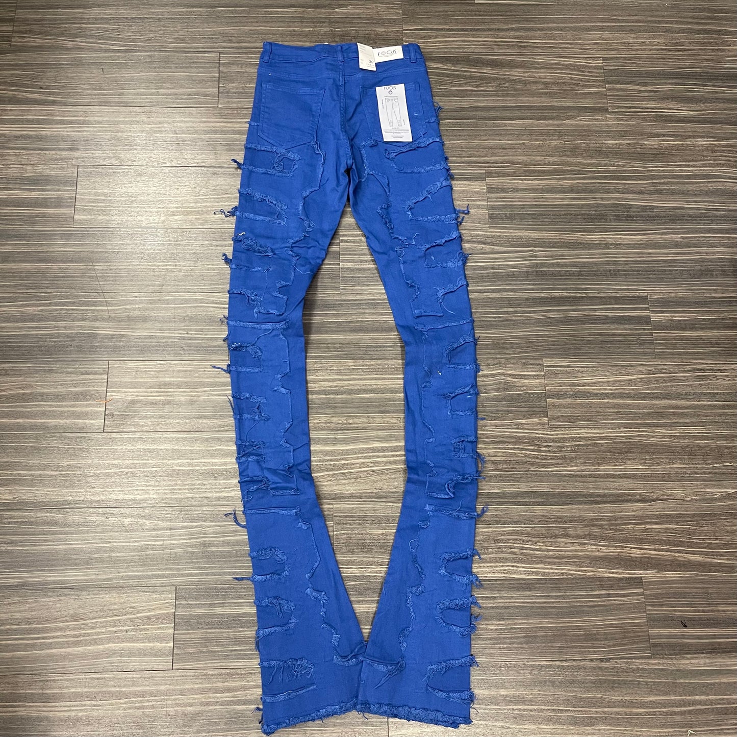 Super Stacked Denim/Royal