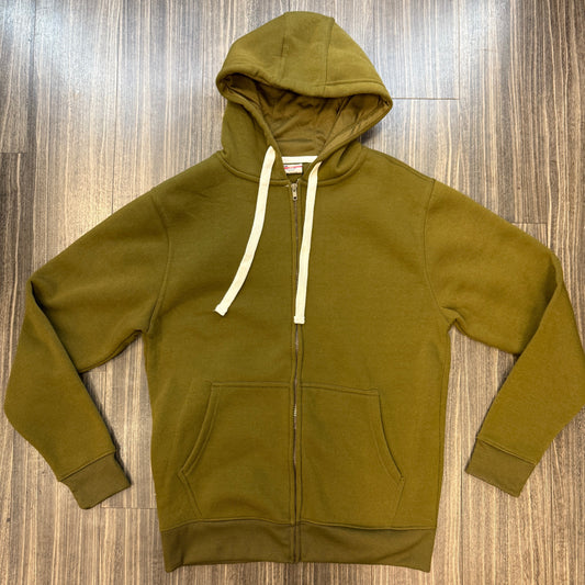 Plain Olive Hoody