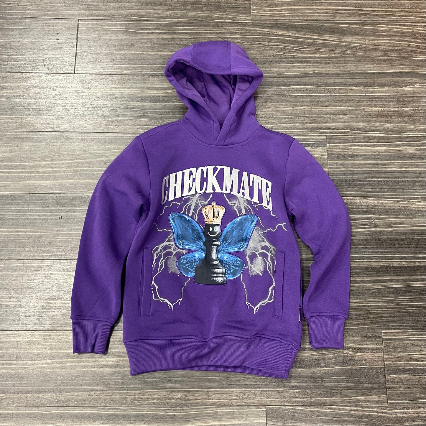 CheckMate Hoodie/Purple