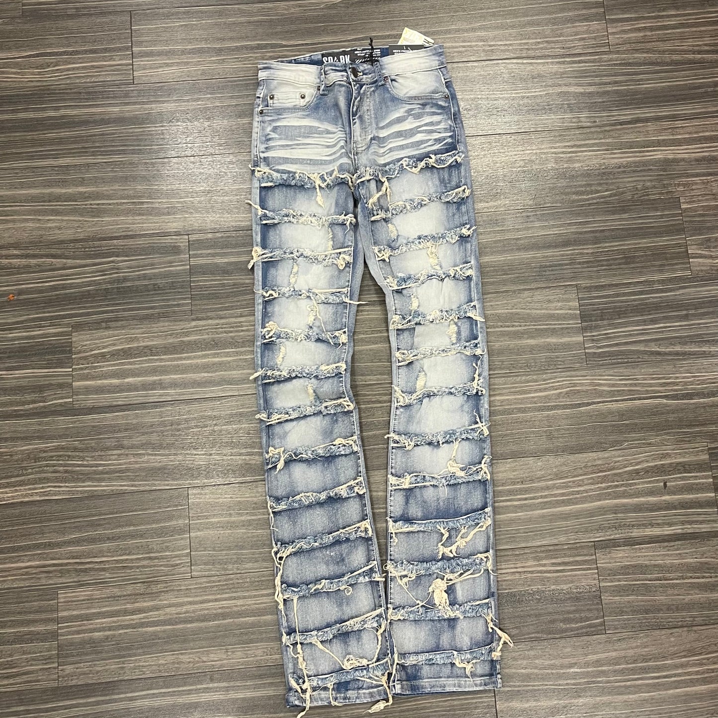 Shred stacked Jeans/Tint