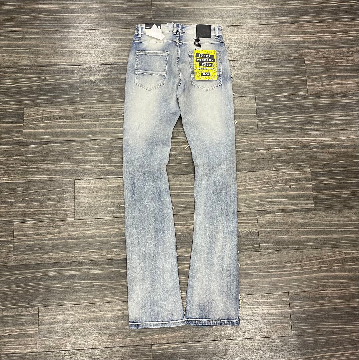 Shred stacked Jeans/Tint