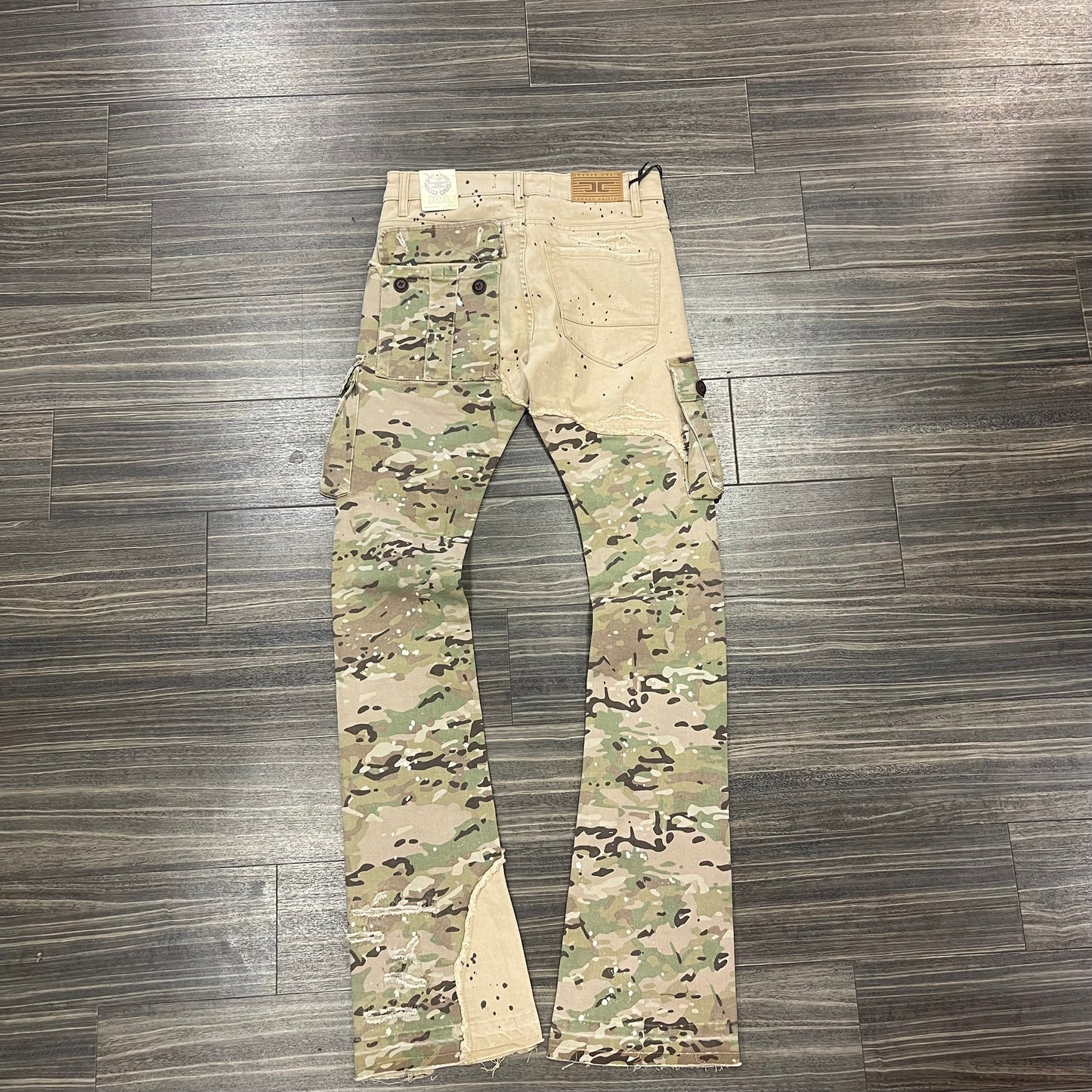 Ross Stacked Jeans/Camo 2.0