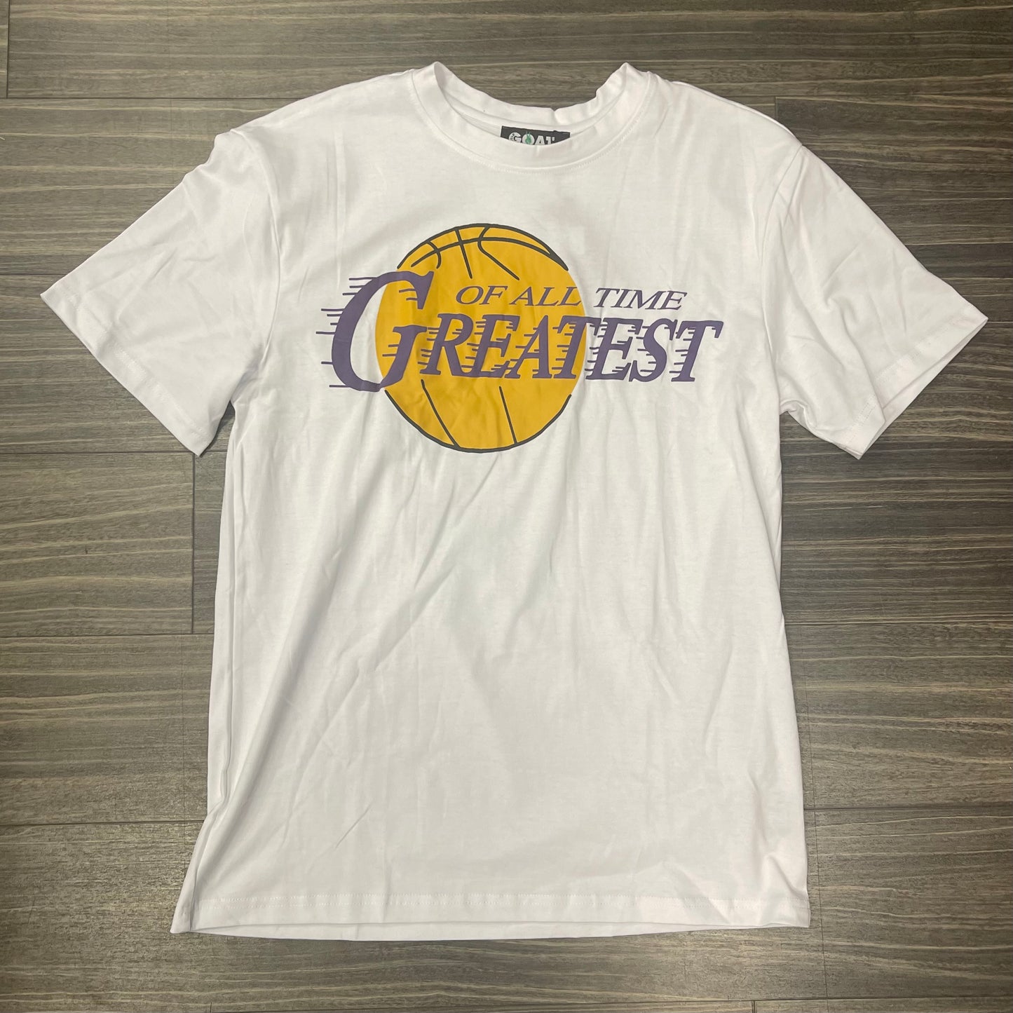 Greatest Of All Time T-Shirt/white