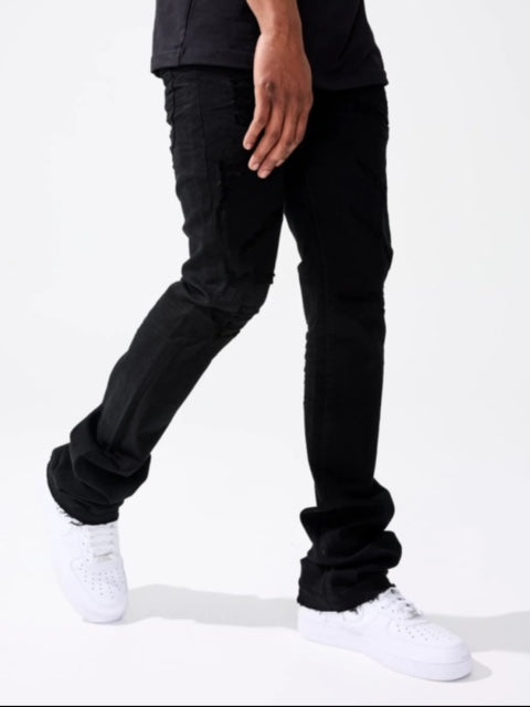 JC Super Stacked Jeans - Black