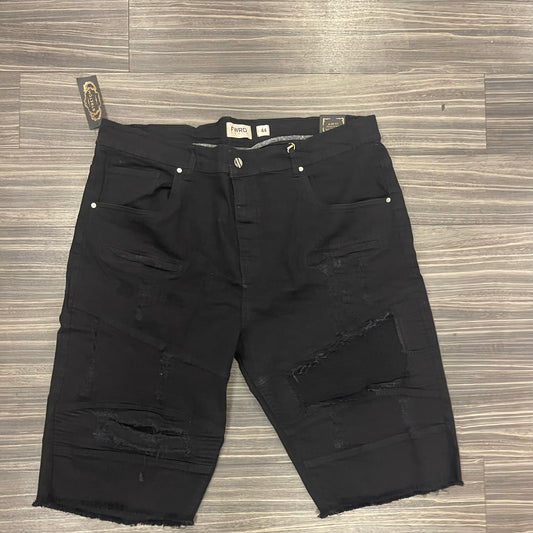 Men's Black FWRD Jean Shorts