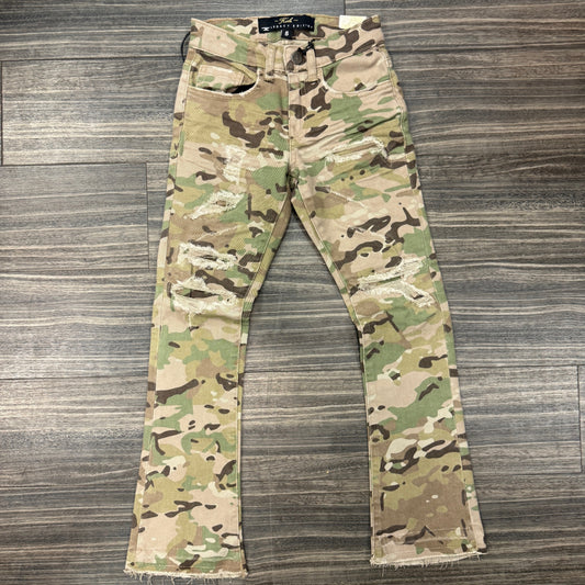 Kids Camo 2.0 Stacked Jeans